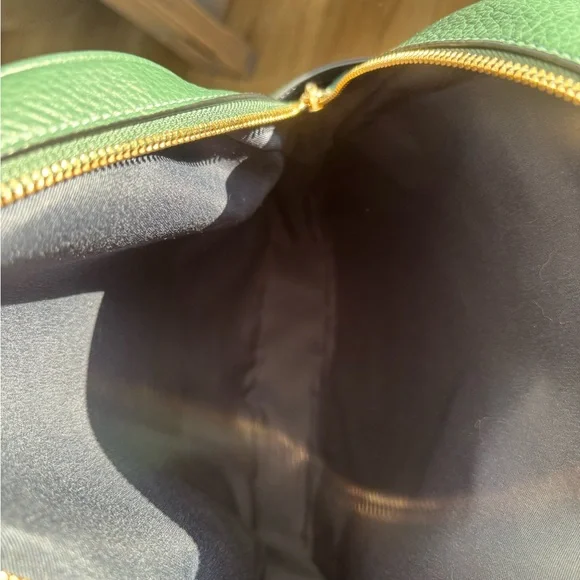 Coach 💚 Courtside Green soft pebble Leather Backpack and dust cover - Picture 8 of 12